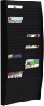 PAPERFLOW Wand-Sortiertafel V 50F A4V2X25.01 DIN A4 schwarz