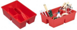 allit Tragekasten McPlus Carry 38, PP, rot aus Polypropylen, ergonomischer Griff mit Einsteck - 1 St&uuml;ck (457278)