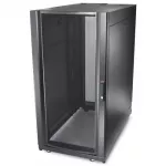 APC NetShelter SX, serverinis stovas, 24U, smūgiams atspari pakuotė, 1250 svarų, juodas, 1200H x 600W x 1070D mm