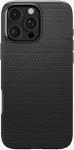 Spigen Liquid Air matinis dėklas, skirtas iPhone 16 Pro, juodas (ACS08117)