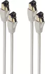 Tinklo kabelis ShiverPeaks BS08-41050-2 5m Cat8.1 F/FTP Pilka