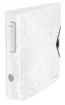 Leitz Lever Arch File Active PP WOW A4/80mm baltas