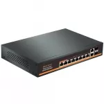HISMART PoE Switch 1000Mbps 8-Port + 2G Uplink + 2G SFP