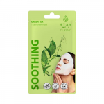 STAY WELL Raminanti veido kaukė Classic Mask Soothing Green Tea 1vnt.