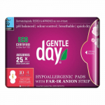 Gentle Day Ekologi&scaron;ki paketai su anijonų juostele Hypoallergenic Pads With FAR-IR ANION Strip 10 vnt