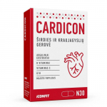 Iconfit Kompleksinis produktas &scaron;irdies ir kraujagyslių veiklai palaikyti Cardicon Complex Capsules 30 kapsulių