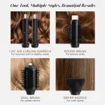 CHI Daugiafunkcinis plaukų džiovinimo ir formavimo prietaisas LAVA AirGlam Multi Styler 1 vnt., Black