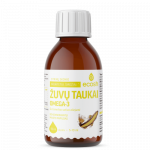 Ecosh Citrinų skonio žuvų taukai su Camelina sativa aliejumi 150 ml