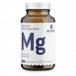 Maisto papildas Bioaktyvus Magnis su vitaminais C ir B6 ECOSH 90 kaps.