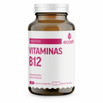 Bioaktyvus vitaminas B12 ECOSH 1200&micro;g, 90 kapsulių