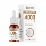Vitaminas D3 su kokosų aliejumi ECOSH 4000IU 10 ml