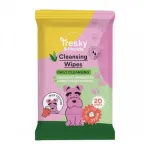 Tresky - Friends Valomosios drėgnos servetėlės &scaron;unims Pet Cleansing Wipes 20vnt