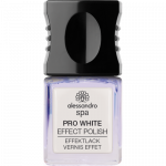 Alessandro Nagų lakas suteikiantis &scaron;vytėjimą Alessandro Pro White Nail Effect Original 10ml