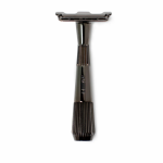 Leaf Shave Viena&scaron;menis skustuvas The Twig Single- Edge Razor Mercury