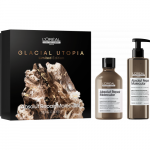 L'Or&eacute;al Professionnel Plaukų struktūros atstatymo rinkinys Glacial Utopia Absolut Repair Molecular DUO