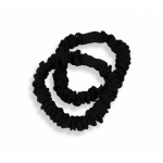 LAETI Plaukų gumytė Silk Elastics Lili 2 vnt., Black