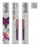 Nagų lako ir blizgučio rinkinys, violetinis