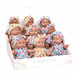 Lėlytės su rūbeliais žuvyčių ra&scaron;tais, 24 cm