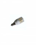 LED Lemputė E14 4W 220V su 27 SMD 5050 LED su stikliuku