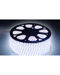 Hermetinė LED juosta 220V &scaron;altai balta14.4W/m su 60 LED