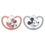 Čiulptukas NUK SPACE Disney 0-6m, 2vnt