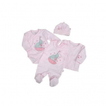 Komplektukas Koala PARASOLKA 4 dalių, 56 Pink