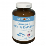 &Scaron;irdžiai, regėjimui ir smegenims NORSAN OMEGA-3 ARKTIS, 120 kaps.