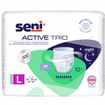 Sauskelnės-kelnaitės SENI ACTIVE TRIO, L dydis, 10 vnt. (Dabar -5%)