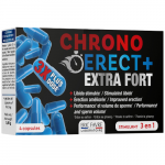 Seksualiniam aktyvumui, erekcijai ir energijai CHRONO ERECT EXTRA FORT 4 kaps. (-30% perkant 2 vnt.)