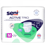 Sauskelnės-kelnaitės SENI ACTIVE TRIO, M dydis, 10 vnt. (Dabar -5%)