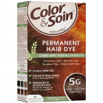 Ilgalaikiai plaukų dažai COLOR & SOIN, &scaron;viesi auksinė ruda (5G), 135 ml (-35% perkant 2 vnt.)