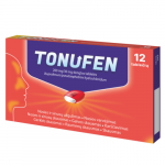 Per&scaron;alimo ir gripo simptomams TONUFEN, 200 mg / 30 mg 12 tab.