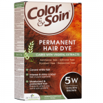 Ilgalaikiai plaukų dažai COLOR & SOIN, auksinė ruda (5W), 135 ml (-35% perkant 2 vnt.)