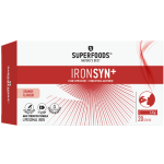 Liposominės geležies kompleksas SUPERFOODS IROSYN+, 20 pakelių