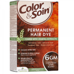 Ilgalaikiai plaukų dažai COLOR & SOIN, tamsi cinamoninė blondinė (6GM), 135 ml (-35% perkant 2 vnt.)