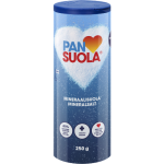 Mineralinė druska su sumažintu natrio kiekiu druskinėje PANSALT, 250 g.