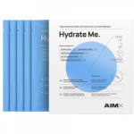 Drėkinanti veido kaukė su peptidais AIMX HYDRATE ME, 5 vnt. (-55% perkant 3 vnt.)