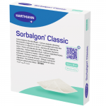 Kalcio alginato tvarstis SORBALGON CLASSIC 10x10 cm 10 vnt. (Dabar -11%)