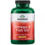 Žuvų taukai citrinų skonio Omega 3 1000Mg, 60 kapsulių (Dabar -5%)