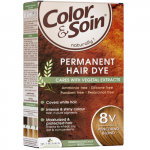 lgalaikiai plaukų dažai COLOR & SOIN, venecijieti&scaron;ka blondinė (8V), 135 ml (-35% perkant 2 vnt.)