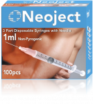 Neoject ST 1 ml &scaron;virk&scaron;tai su adata 27G, N100 (Dabar -10%)