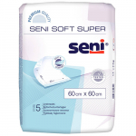Paklotai SENI SOFT SUPER, 60x60, 5 vnt. (Dabar -5%)