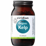Energijai ir odai VIRIDIAN ORGANIC KELP, 600 mg, 90 kapsulių (-40% perkant 2 vnt.)