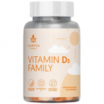 Imunitetui VITAMINAS D3 FAMILY, 60 guminukų (Dabar -30%)
