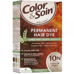 Ilgalaikiai plaukų dažai COLOR & SOIN, platininė blondinė (10N), 135 ml (-35% perkant 2 vnt.)