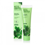 Ecodenta dantų pasta balinamoji su mėtų aliejumi, &scaron;alavijų ekstraktu ir Kalident 100ml (Dabar -3%)