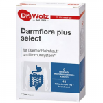 Gerųjų bakterijų kompleksas DR. WOLZ DARMFLORA PLUS SELECT, 80 kaps. (-20% perkant 2 vnt.)