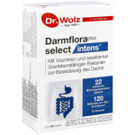 Gerųjų bakterijų kompleksas DR. WOLZ DARMFLORA PLUS SELECT INTENSE, 80 kaps. (-20% perkant 2 vnt.)