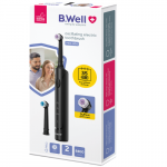 B.WELL PRO-800 elektrinis rotacinis dantų &scaron;epetėlis, juodas (Dabar -45%)