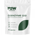 Kofermentas Q10 RAW POWDERS 100 mg, 60 kaps.